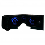 1969 Chevelle LED Digital Gauge Panel, Blue