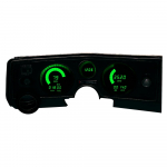 1969 Chevelle LED Digital Gauge Panel, Green