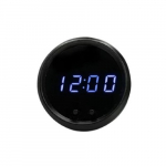 LED Digital Clock 2-1/16" with Push Button, Blue
