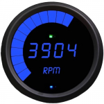 LED Digital/Multi Tachometer 3-3/8", Black Bezel