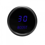 LED Digital Boost Gauge 2-1/16" Black, Sender