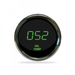 LED Digital Oil Temperature Gauge 2-1/16" Green