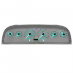 1960-1963 Chevy Truck Analog Gauge Teal