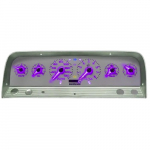 1964-1966 Chevy Truck Analog Gauge Purple