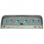 1964-1966 Chevy Truck Analog Gauge Teal