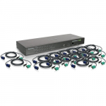 16-Port USB PS/2 Combo KVM Switch, Cables
