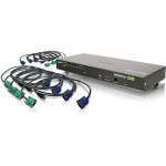 8-Port USB PS/2 Combo KVMP Switch, USB KVM Cables