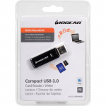 Compact USB 3.1 Gen SDXC/microSDXC Card Reader/Writer