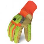 Exo Hi-Viz Insulated Leather Glove, Secure, L