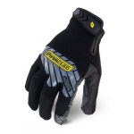 Grip Glove, Black, Silicone Palm, XL