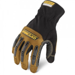 Ranchworx Work Glove, Genuine Leather, L