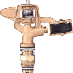 1/2" Low Angle Brass Wedge Drive Sprinkler