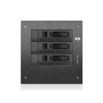 Hotswap mini-ITX Tower, Black Compact Stylish 3x 3.5"