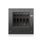 Hotswap mini-ITX Tower, Black, Compact Stylish 5x 3.5"