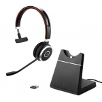 Evolve 65 Mono Headset w/ Charging Stand, MS