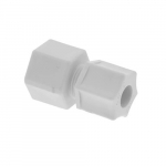 Female Connector 1/2" x 3/8" Kynar Ferrule Nut