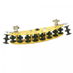 Corner Block Dual, Nylon Roller, 60 Degree