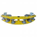 Corner Block Single 90 Degree, Aluminum Roller