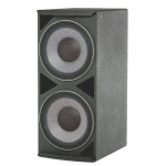 High Power Subwoofer with 2 x 18" 2242H SVG Drivers