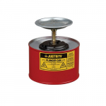 Dispensing Can, 2 Quart, Perforated Pan, Steel, Red