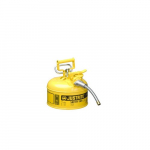 AccuFlow Safety Can for Diesel, 1 Gallon, Yellow
