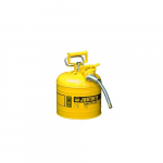 AccuFlow Safety Can for Diesel, 2 Gallon, Yellow