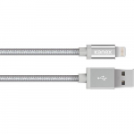 ChargeSync Cable, 6", Silver