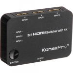 3x1 HDMI Switcher with 4K Support