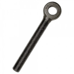 1"-8 x 6" C-E Rod End, 1" I.D. Black Oxide