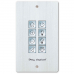 8 Button Programmable IP IR Control Keypad