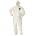 Jet Liquid Protection Coverall, 3XL, White