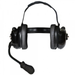 Dual Comm High-Noise Headset, Black