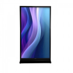 Vertical 4K Double-Sided USB Media Kiosk 75"