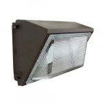 LED Wall Pack Brown Light with Photocell