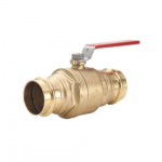 1-1/4 Forged No Lead Brass Ball Valve