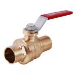 S-1001 Forged Brass Full Port Ball Valve, 3"