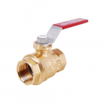 2-1/2" T-1001 Forged Brass Full Port Ball Valve