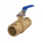 1" No Lead Forged Brass Full Port Ball Valve