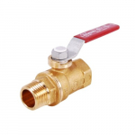 1" Pipe, Large Port, Brass Standard Ball Valve