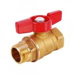 1/4" T-900NL No Lead Forged Brass Ball Valve