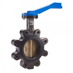 T-365AB Ductile Iron Lug Butterfly Valve, 5"