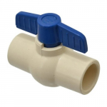 1" Pipe, Large Port, CPVC Miniature Ball Valve