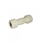 Pipe Coupling, 1-1/4" Pipe, PVC Compression