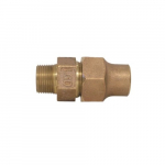 Bronze Coupling, 1-1/4" Tube End, 1-1/4"