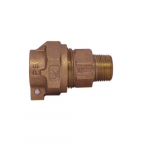 Brass Coupling 3/4 x 1" Tube End, Lead Free
