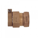 Brass Coupling, 2" Tube End, Lead Free