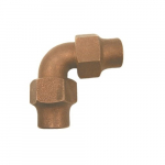Pipe Fitting, 3/4" Tube End, Bronze Flare