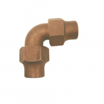Pipe Fitting, 1" Tube End, Bronze Flare