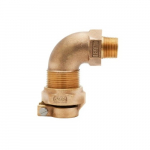 Pipe Fitting, 3/4" Tube End 3/4" Thread Bronze
