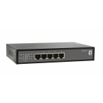 5-Port Fast Ethernet PoE Switch 61.6W -40C to 85C
